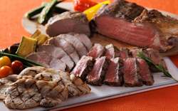 武藏窯グリルの肉料理