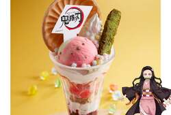 禰豆子の天真爛漫糖菓子パフェ
