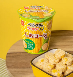 おやつカンパニー「ベビースターラーメン丸（しおコーン味）」