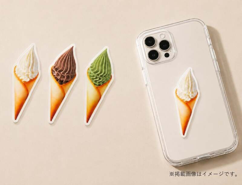 CREMIAの限定ステッカー