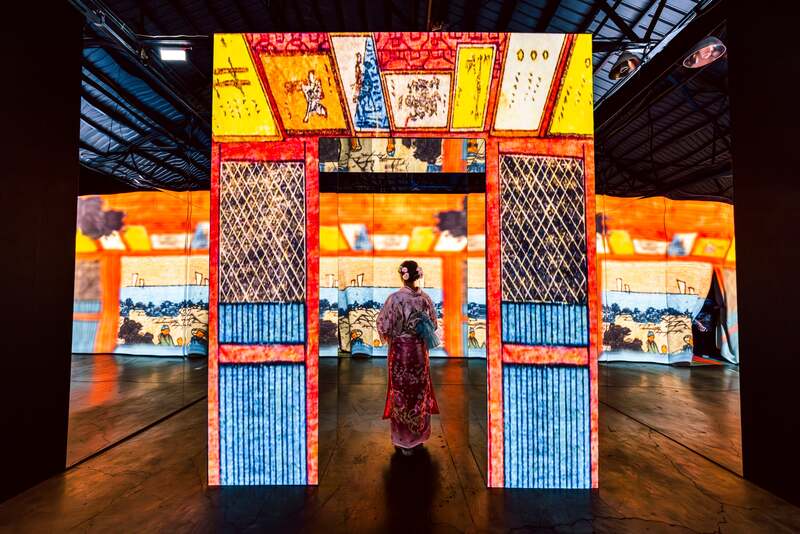 動き出す浮世絵展 AOMORI