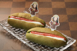 「禰豆子の竹いちごパン」（440円）