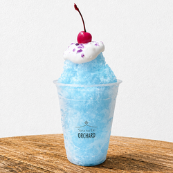 パチパチくりーむかき氷（500円）
