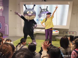 ばいきんまんが登場するイベント「ばいきんまんとみんないっしょに『ハヒフヘホ〜』」※7/17まで　※平日限定