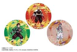 オリジナルアクリルコースター3種類（竈門炭治郎・煉獄杏寿郎・猗窩座）