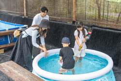 「BBQしながら水鉄砲で撃ち合える！瀬戸のグランピング施設に夏限定エリア登場」の写真
