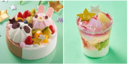 シャトレーゼ「七夕 2つの味が楽しめるハッピーどうぶつデコレーション」「七夕 星空のゼリー」