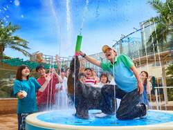 「気温が上がるほど水量UP！アシカのびちょびちょ大作戦が池袋の水族館で　自由研究も」の写真