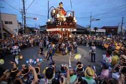 佐原の大祭 夏祭り│(C)香取市商工観光課