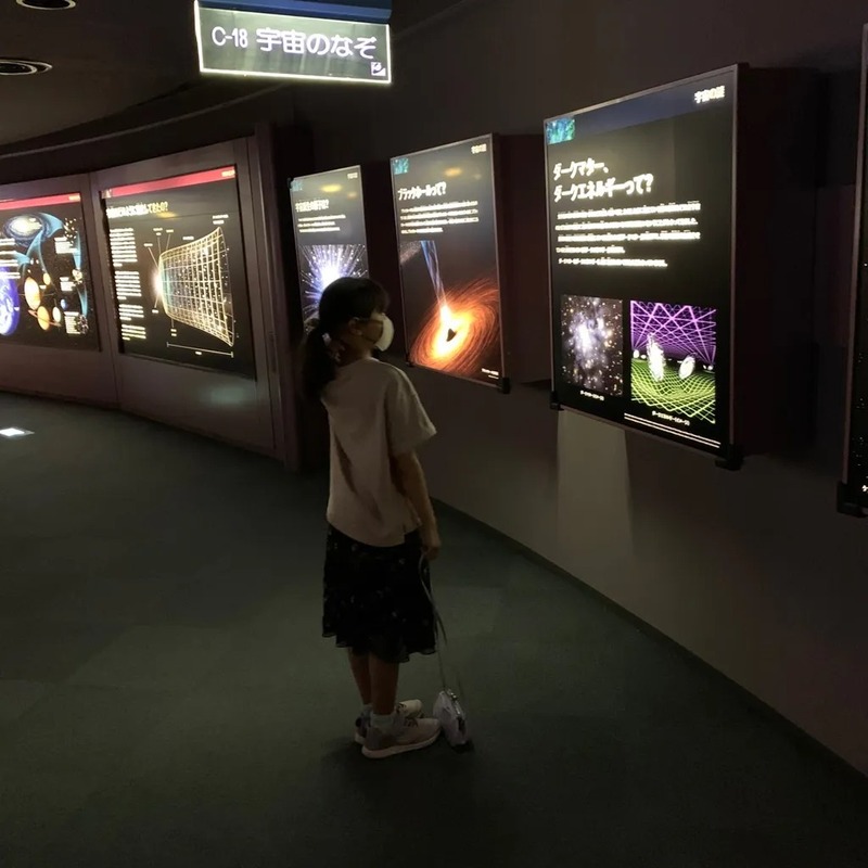 2階「宇宙広場」の展示にも注目！（ユーザー投稿画像）