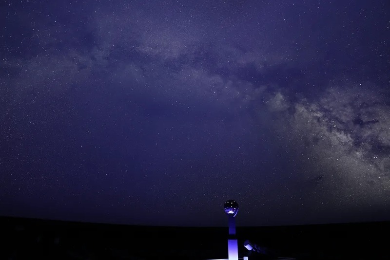 プラネタリウムでは天の川も見られます！