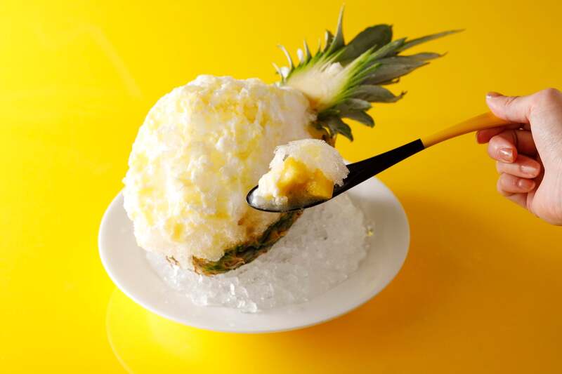 ホテルニューオータニ（東京）「パイナップルかき氷？」