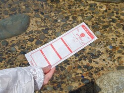 水みくじ（税込300円）