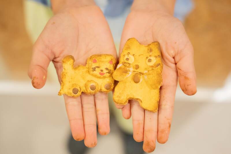 美術館にいるノンタンにクッキーを届けに行こう