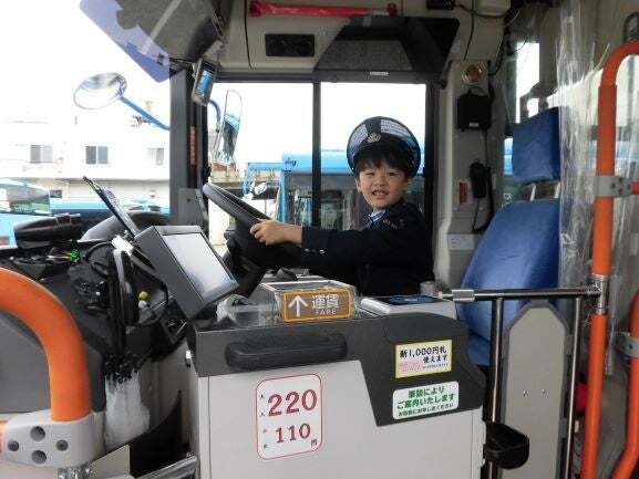 運転席体験