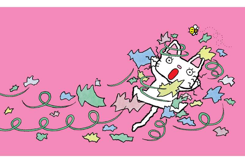 『ノンタン ぱっぱら ぱなし』1986年、偕成社より （C） SACHIKO KIYONO / MIKA KIYONO / KAISEI-SHA