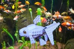 金魚のレゴモデル イメージ