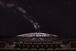 地下1階にある「プラネタリウムホール」