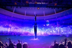 イルカやアシカが音楽や映像と連動して魅せるオーシャンナイトライブも必見！