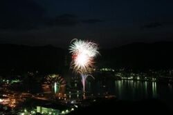 第75回つくみ港まつり　納涼花火大会