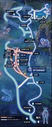 体験の舞台となる四万温泉エリア。20か所の体験スポットを設定