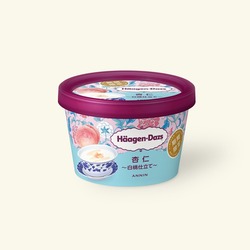 ハーゲンダッツ「ミニカップ 杏仁〜白桃仕立て〜」