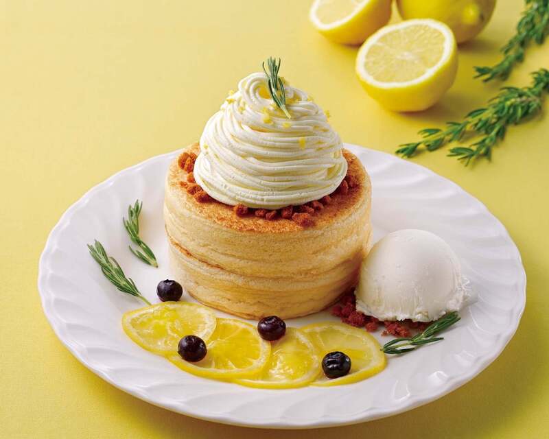 さかい珈琲「爽やかレモンのパンケーキ」