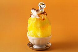 PEANUTS Cafe「ビーグル・スカウトのマンゴーレモンかき氷」 （C） 2026 Peanuts Worldwide LLC