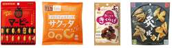 「マーピー」「サクッタ」「きになるきくらげ」「魚の炙り焼」の4商品
