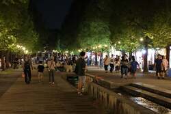 「夜の動物園で冒険気分！遊園地も乗り放題になる「のんほいパークナイトZOO」開催」の写真