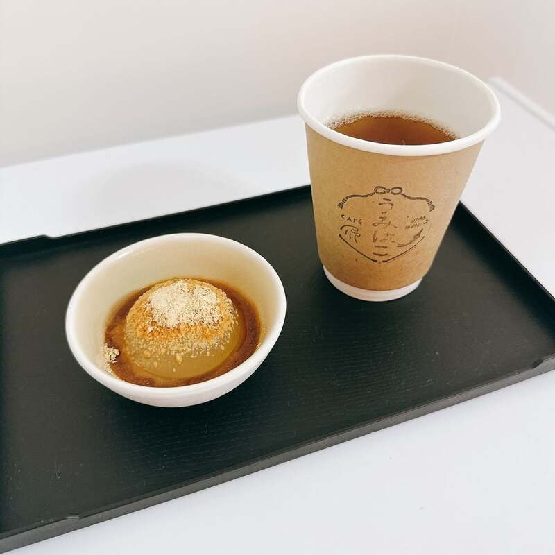 水わらびもちとほうじ茶セット