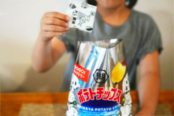「工場見学の人気体験が自宅で楽しめる！湖池屋が「マイポテチキット」を数量限定で発売」の写真