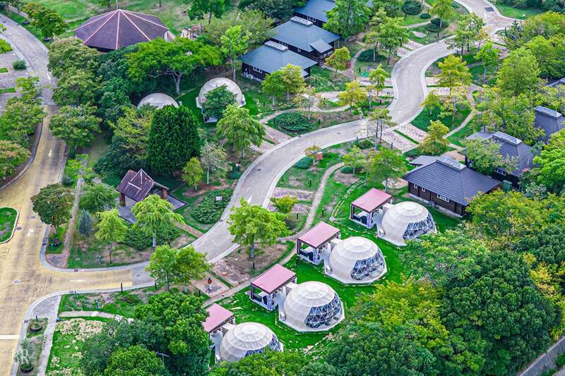 海・公園・グランピングがひとつになった赤穂ならではのロケーション
