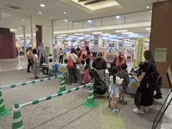 交通安全イベント in イオンモール久御山