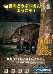 「ペンギンとじゃぶじゃぶ池＆夜の動物園も！　智光山公園こども動物園で夏休みイベント」の写真