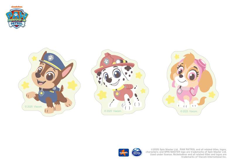 パウパト 蓄光アクリルマグネット（全3種）　各715円