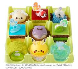 「「ぽこ あ ポケモン」がプチケーキに！　メタモンケーキも銀座コージーコーナーで発売」の写真