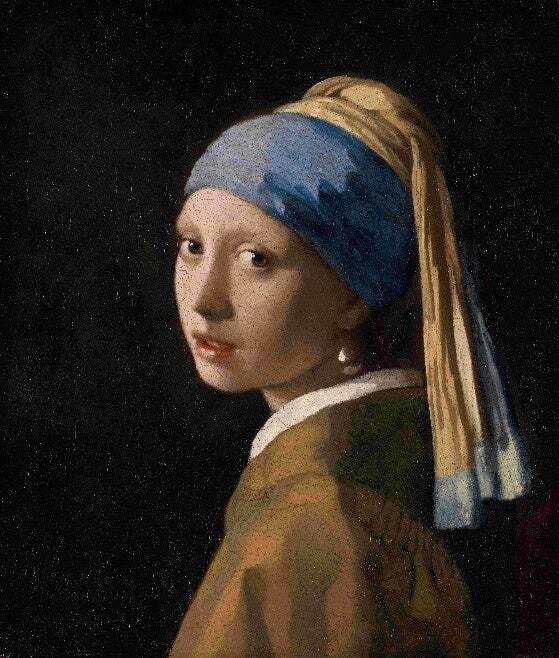 ヨハネス・フェルメール　《真珠の耳飾りの少女》　1665年頃　（C） Mauritshuis, The Hague