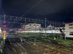 夜の秋田駅構内（イメージ）