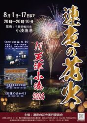 連夜の花火 IN 天津小湊 2026