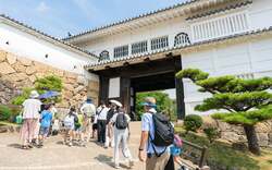 「1日で自由研究が完成！世界遺産・姫路城を巡る「攻略マップ作り」が小5・6年生に人気」の写真