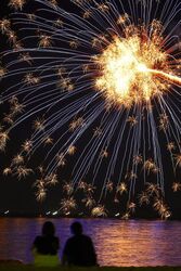南紀白浜温泉2026年メッセージ花火