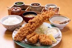 天然特大海老・ひれ得々膳　3,289円