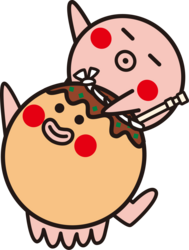 銀だこ公式キャラクター「たこぼ〜」
