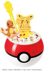 サーティワン アイスクリーム「モンスターボール サンデー」 （C）Pokemon. （C）Nintendo/Creatures Inc./GAME FREAK inc.