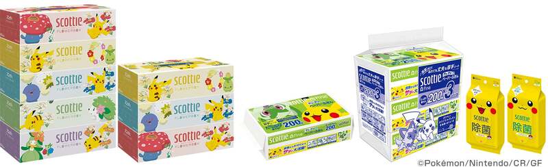 スコッティ ポケモンデザイン全6種 （C）Pokemon. （C）Nintendo/Creatures Inc./GAME FREAK inc.