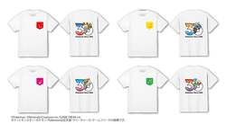 「この足跡だ〜れだ？Tシャツ」全4種 （C）Pokemon. （C）Nintendo/Creatures Inc./GAME FREAK inc.