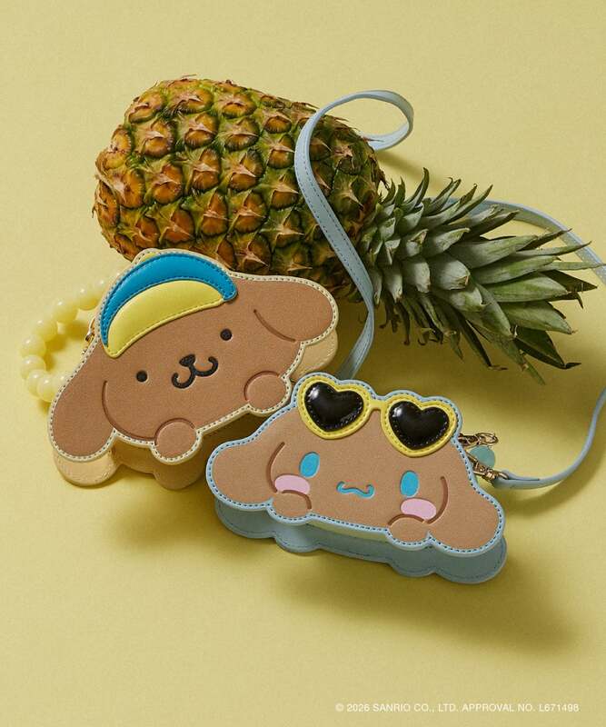 ROPE' PICNIC「フェイスモチーフビーズハンドル＆ショルダーミニバッグ」 （C）2026 SANRIO CO., LTD. APPROVAL NO. L671498