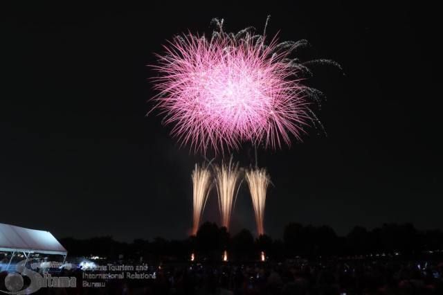 見沼の大自然を満喫しながら、花火を堪能！（画像提供：（C）さいたま観光国際協会）