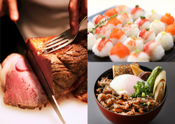 「お盆限定！黒毛和牛＆スーパーメロンケーキ食べ放題　ホテルニューオータニ大阪で開催」の写真